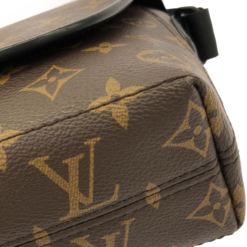Louis Vuitton Monogram Macassar Magnetic Messenger Shoulder Bag
