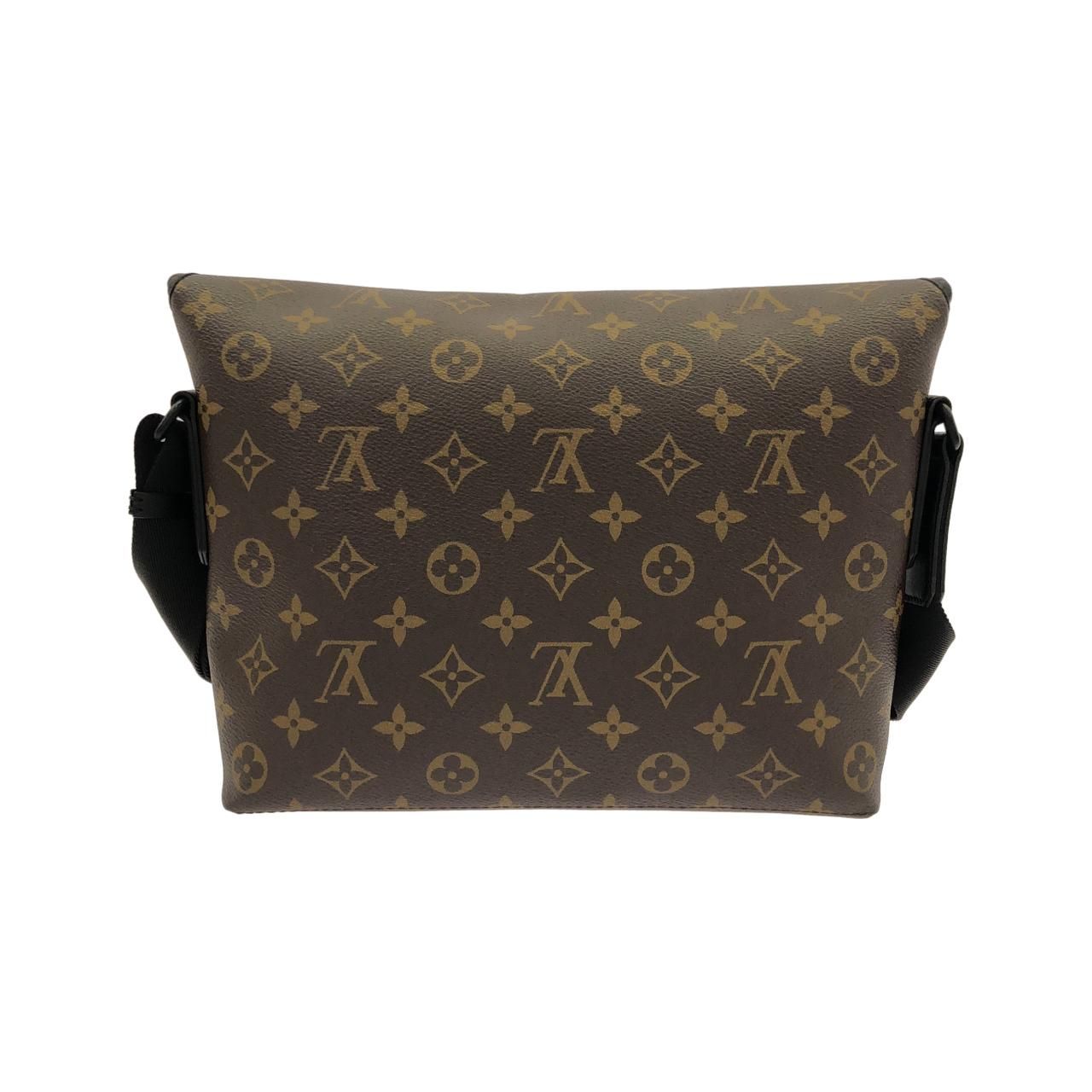 Louis Vuitton Monogram Macassar Magnetic Messenger Shoulder Bag