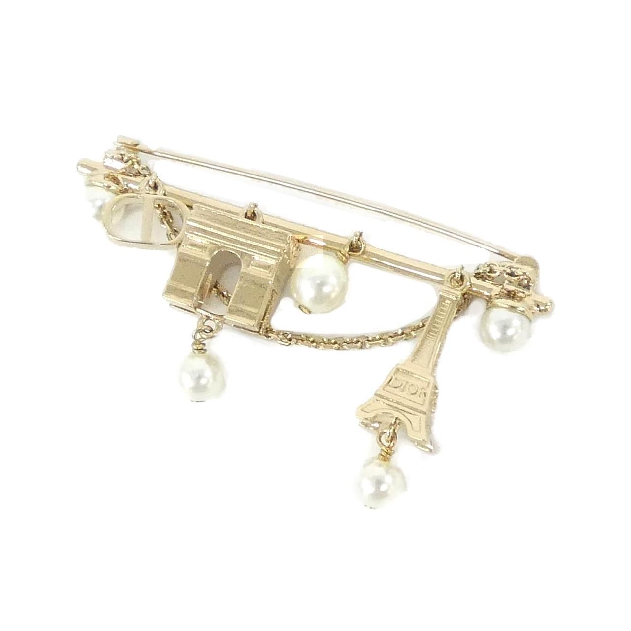 Dior Plan de Paris Brooch
