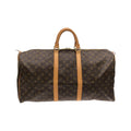 Louis Vuitton Monogram Keepall 55 Boston Bag