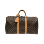 Louis Vuitton Monogram Keepall 55 Boston Bag
