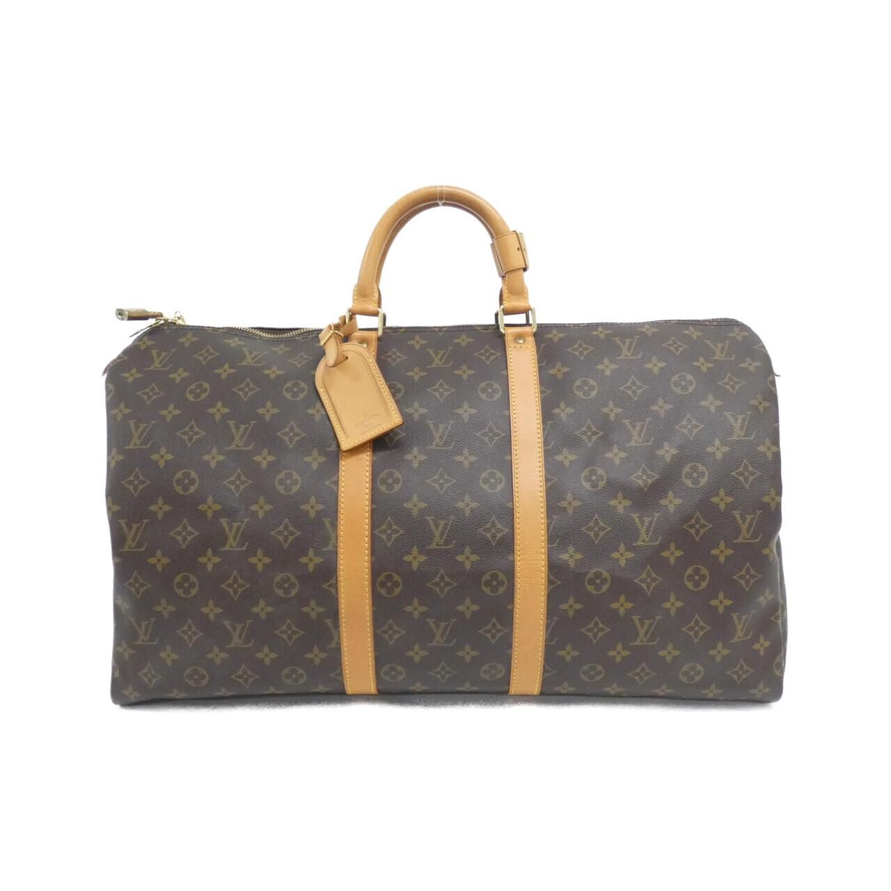 Louis Vuitton Monogram Keepall 55 Boston Bag