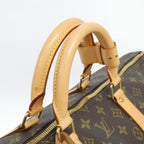 Louis Vuitton Monogram Keepall 55 Boston Bag