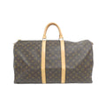 Louis Vuitton Monogram Keepall 55 Boston Bag