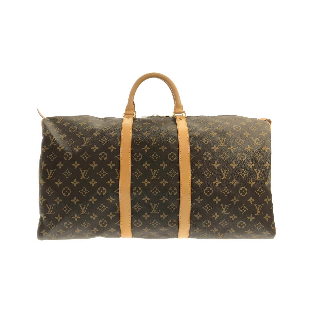 Louis Vuitton Monogram Keepall 55 Boston Bag