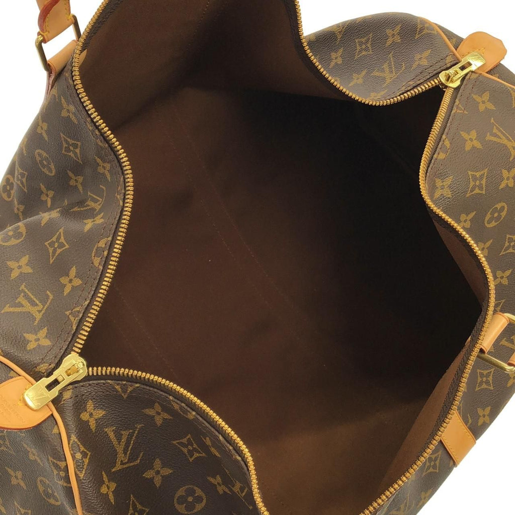 Louis Vuitton Monogram Keepall 55 Boston Bag