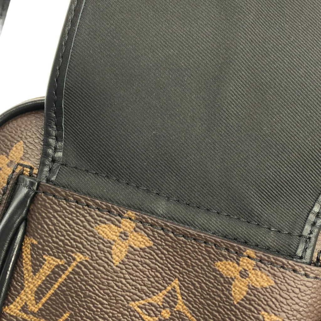 Louis Vuitton Monogram Macassar Christopher Wearable Wallet Shoulder Bag