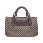Celine Boogie Bag Handbag Brown