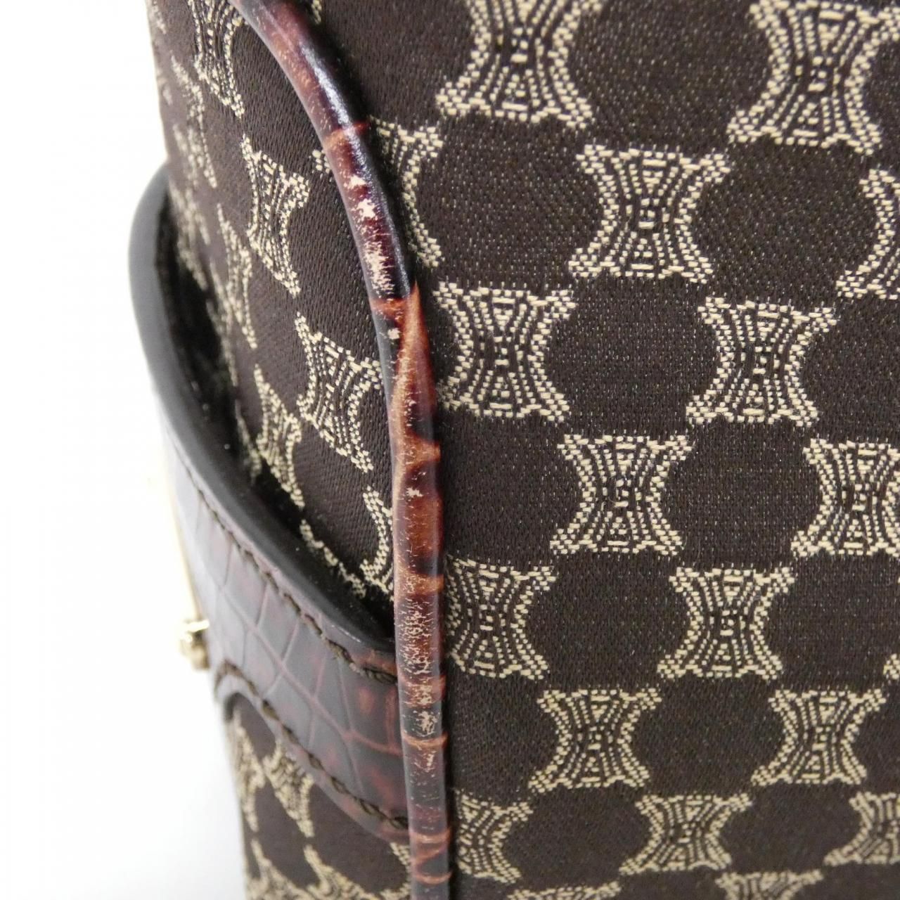 Celine Boogie Bag Handbag Brown