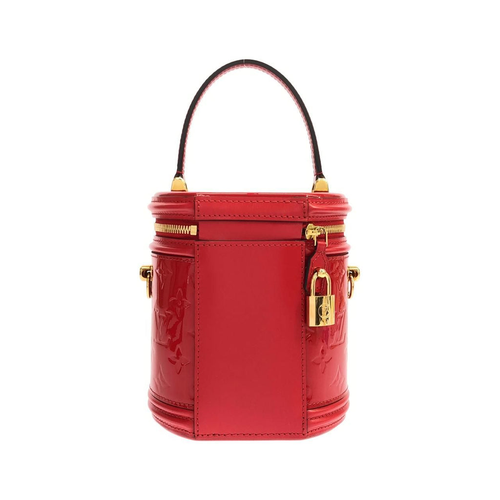 Louis Vuitton Vernis Cannes PM Red Vanity Bag