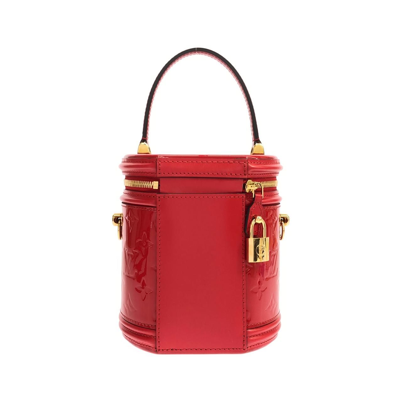 Louis Vuitton Vernis Cannes PM Red Vanity Bag