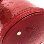 Louis Vuitton Vernis Cannes PM Red Vanity Bag