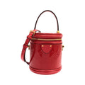 Louis Vuitton Vernis Cannes PM Red Vanity Bag