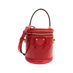 Louis Vuitton Vernis Cannes PM Red Vanity Bag