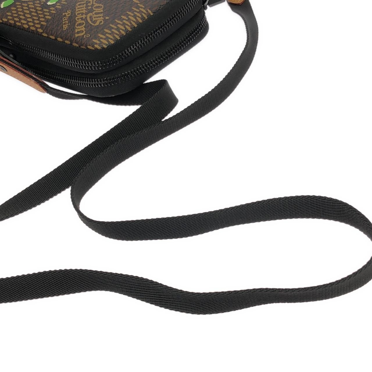 Louis Vuitton Damier Giant Double Phone Pouch Shoulder