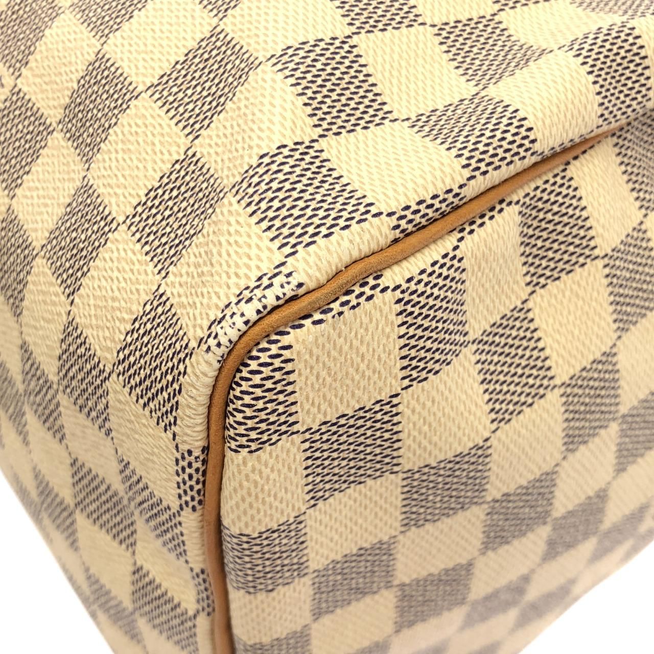 Louis Vuitton Damier Azur Speedy 35 Boston Bag