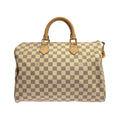 Louis Vuitton Damier Azur Speedy 35 Boston Bag
