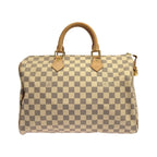 Louis Vuitton Damier Azur Speedy 35 Boston Bag