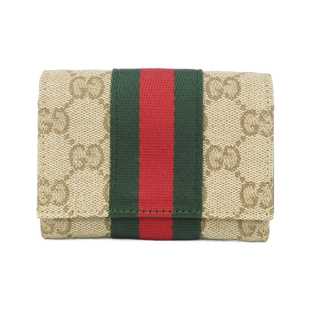 Gucci Card Case Card Holders Beige