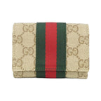 Gucci Card Case Card Holders Beige