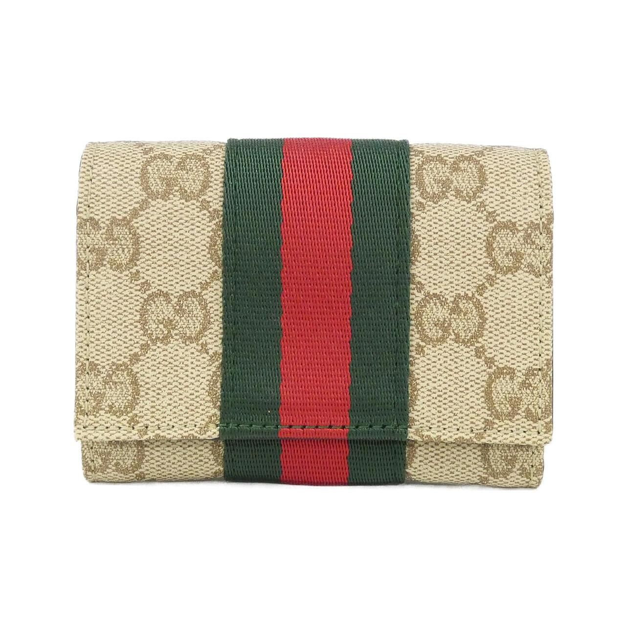 Gucci Card Case Card Holders Beige
