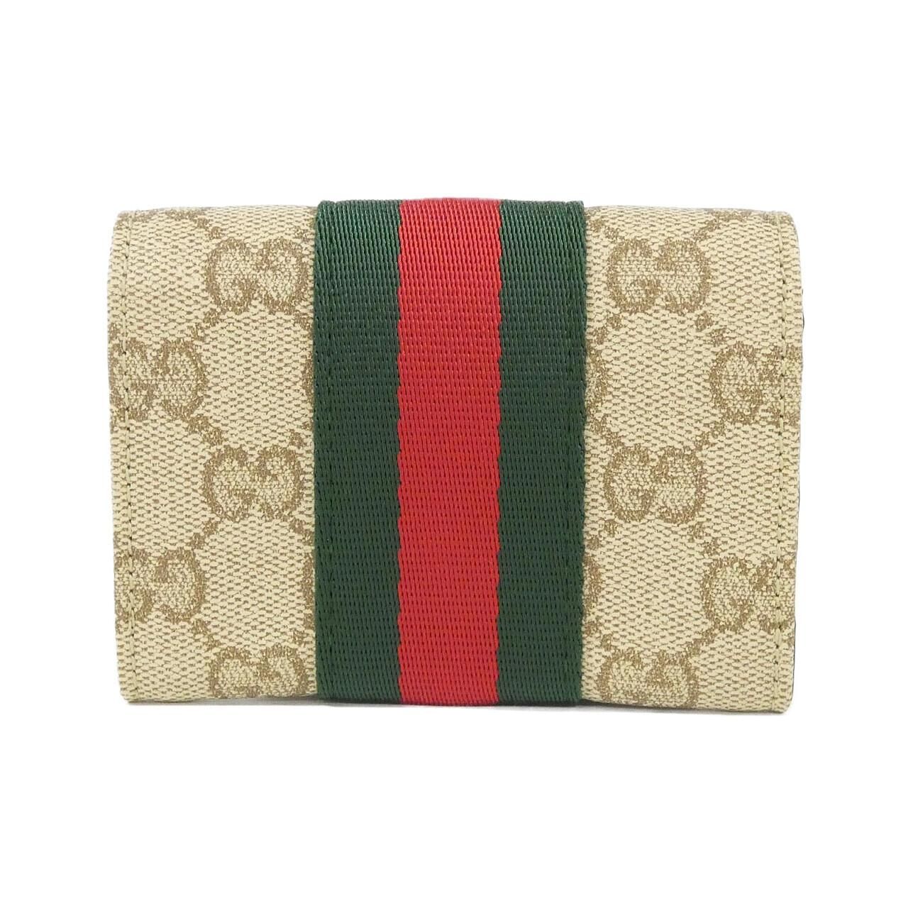 Gucci Card Case Card Holders Beige