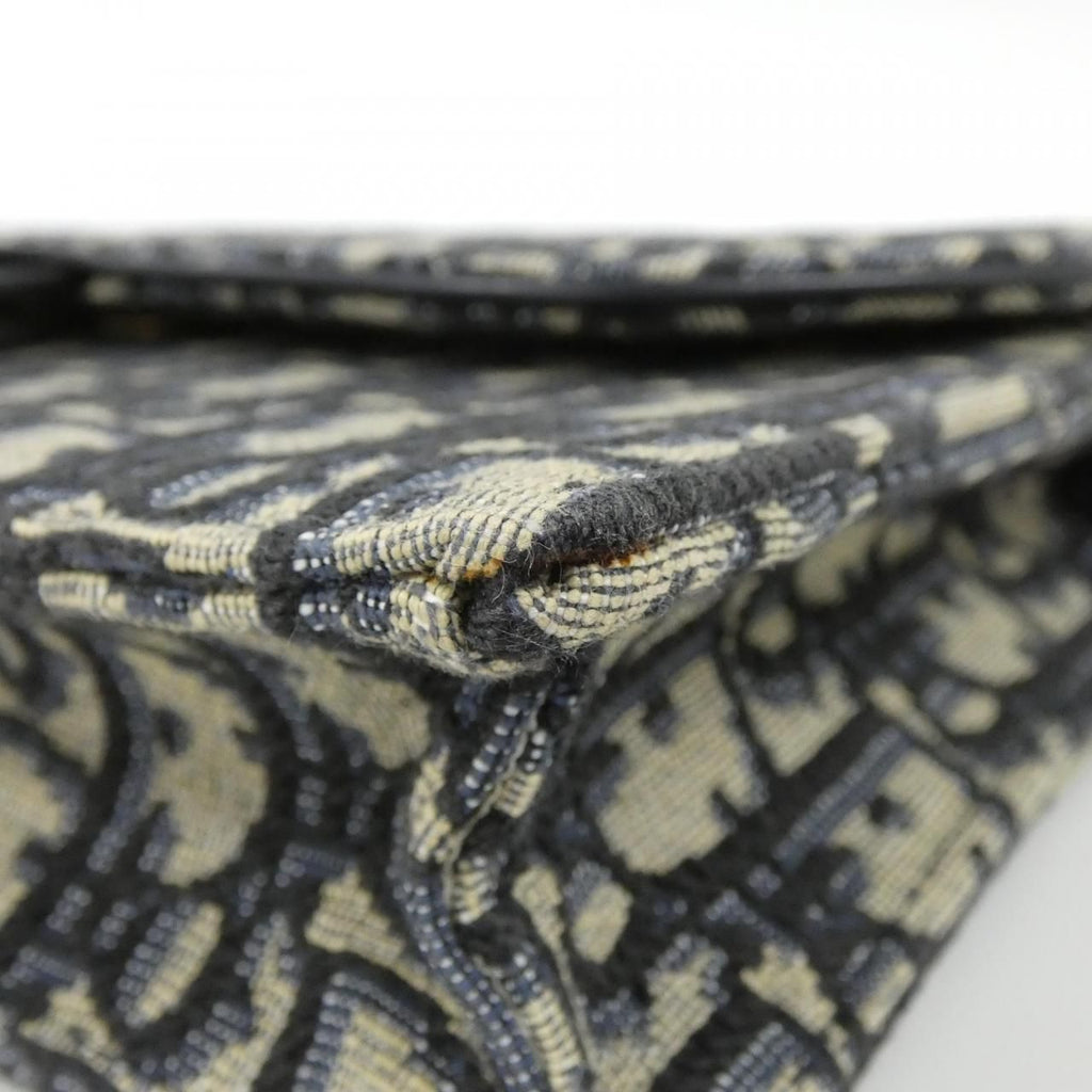 Dior Oblique Saddle Pouch Chain Wallet