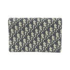 Dior Oblique Saddle Pouch Chain Wallet