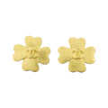 Chanel Vintage Earrings Gold