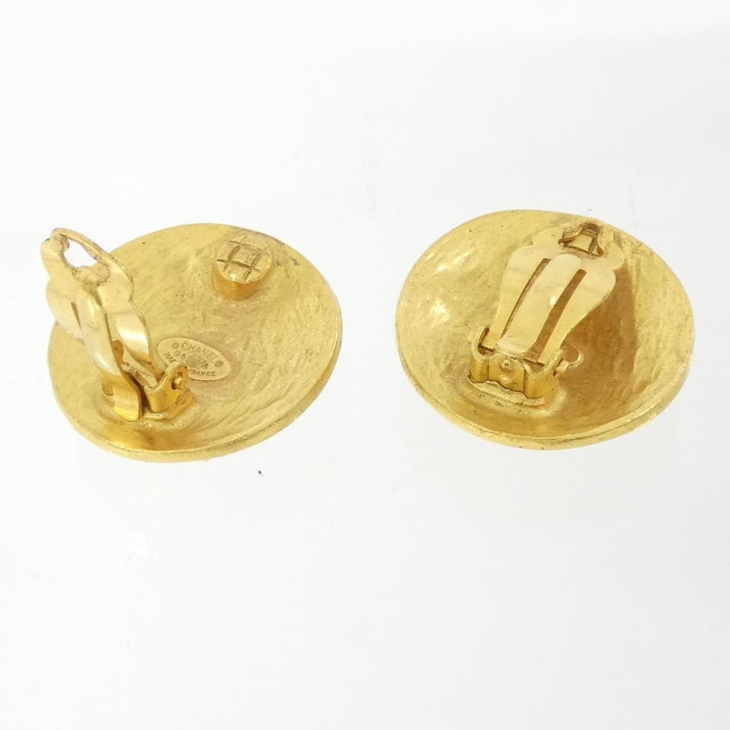 Chanel Vintage Earrings Gold