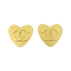 Chanel Vintage Earrings Gold