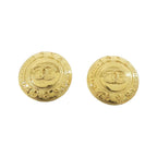 Chanel Vintage Earrings Gold