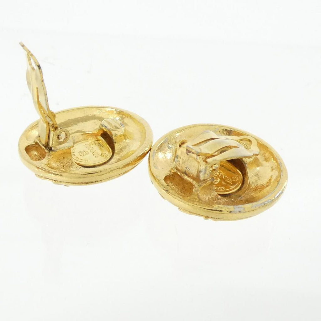 Chanel Vintage Earrings Gold