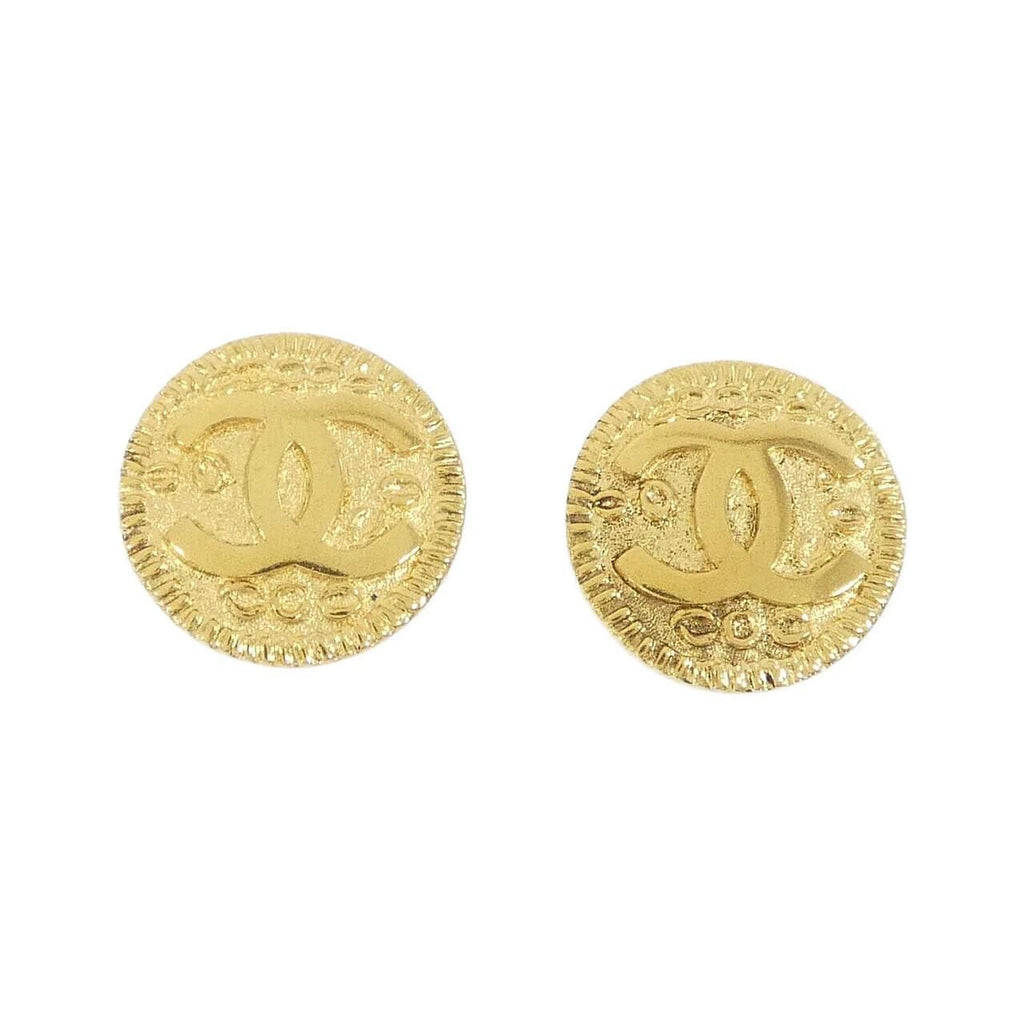 Chanel Vintage Earrings Gold
