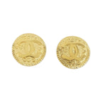 Chanel Vintage Earrings Gold