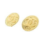 Chanel Vintage Earrings Gold