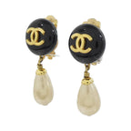 Chanel Vintage Earrings Gold