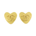 Chanel Vintage Earrings Gold