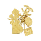 Chanel Vintage Brooch Gold