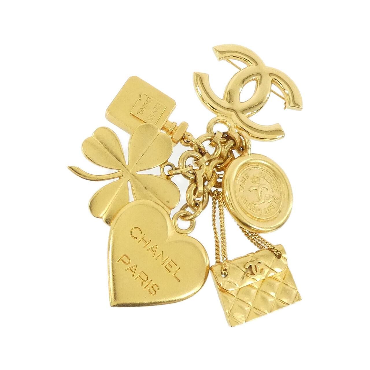 Chanel Vintage Brooch Gold