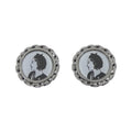 Chanel Vintage Earrings Silver