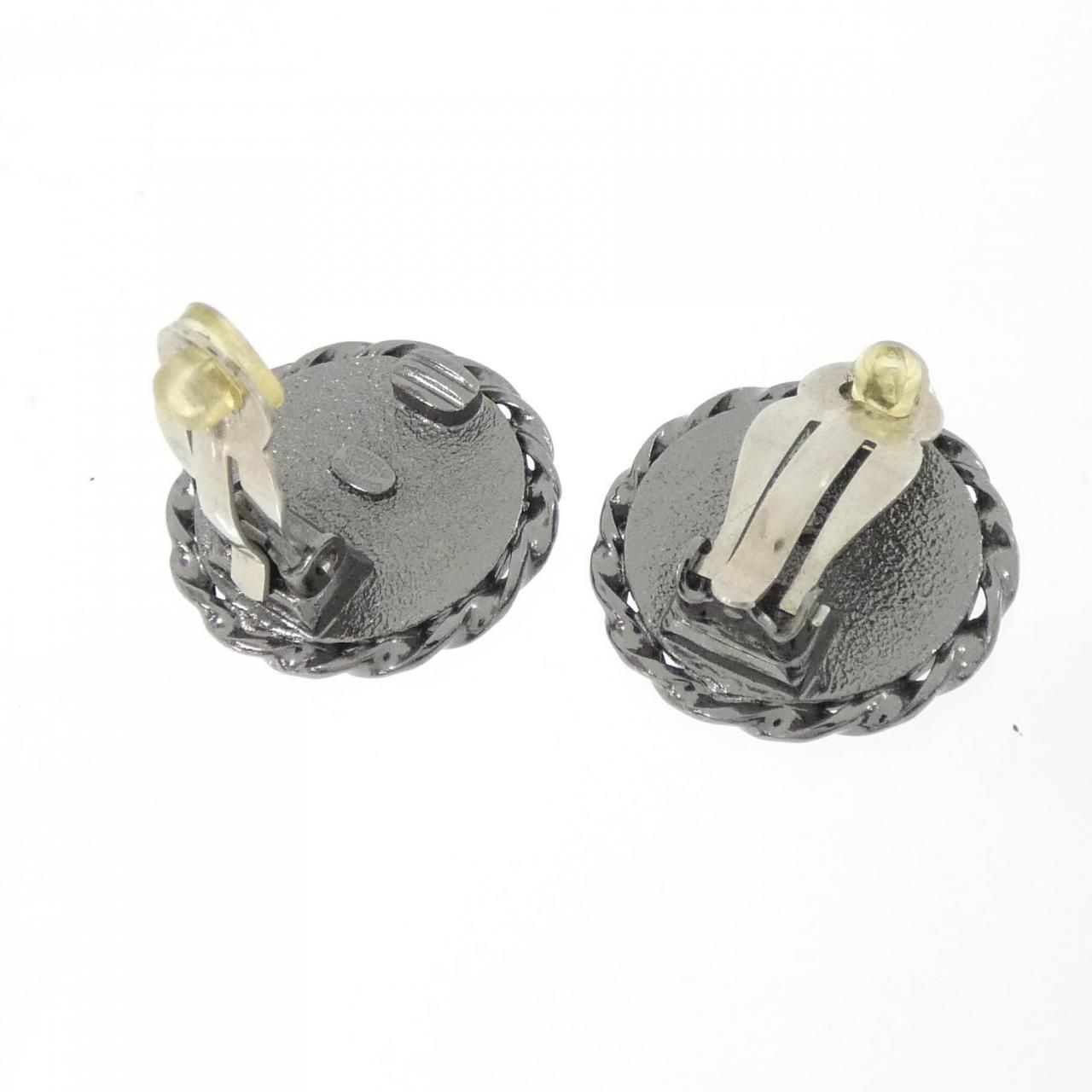 Chanel Vintage Earrings Silver
