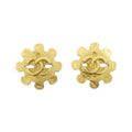 Chanel Vintage Earrings Gold