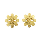 Chanel Vintage Earrings Gold