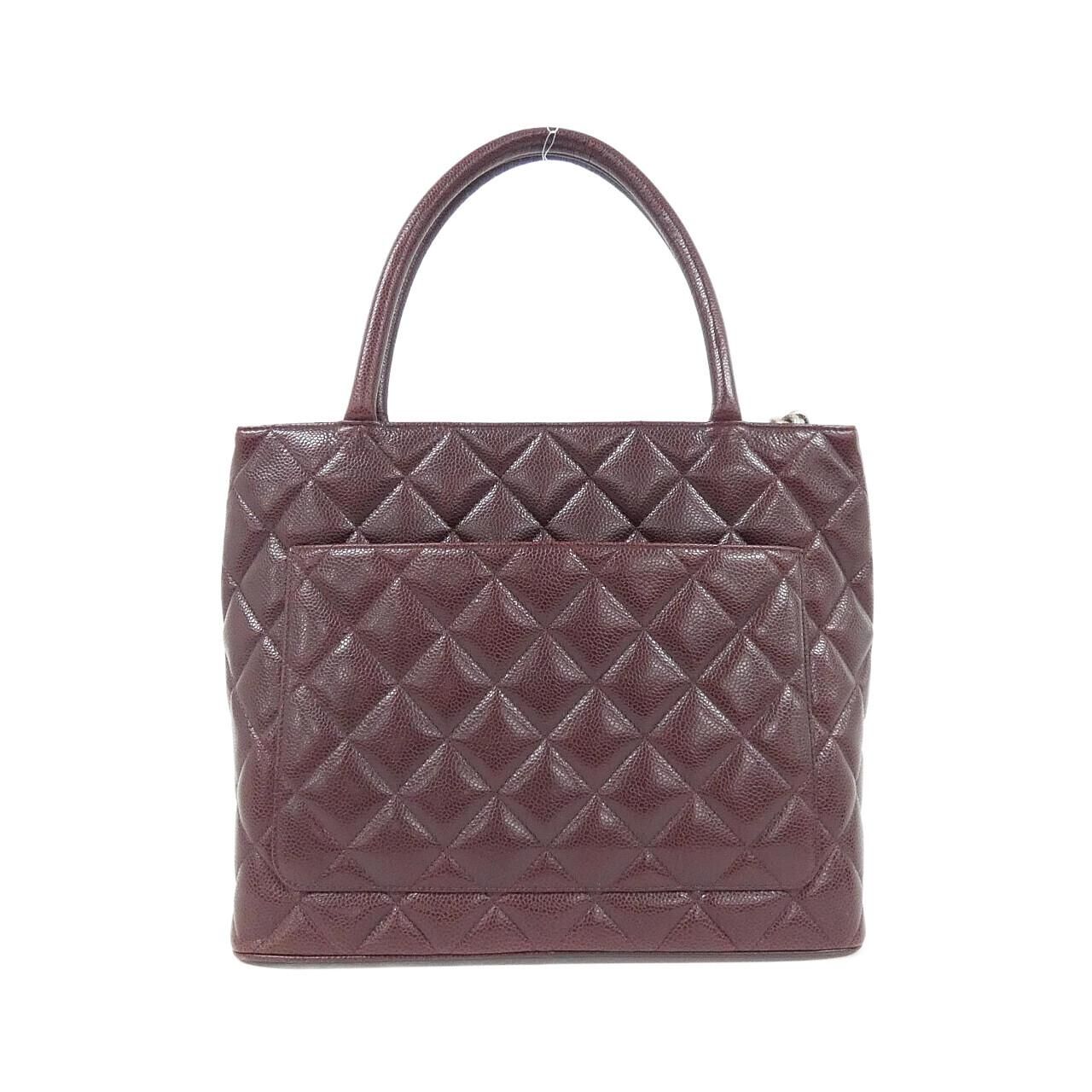 Chanel Vintage Bag Handbag Burgundy