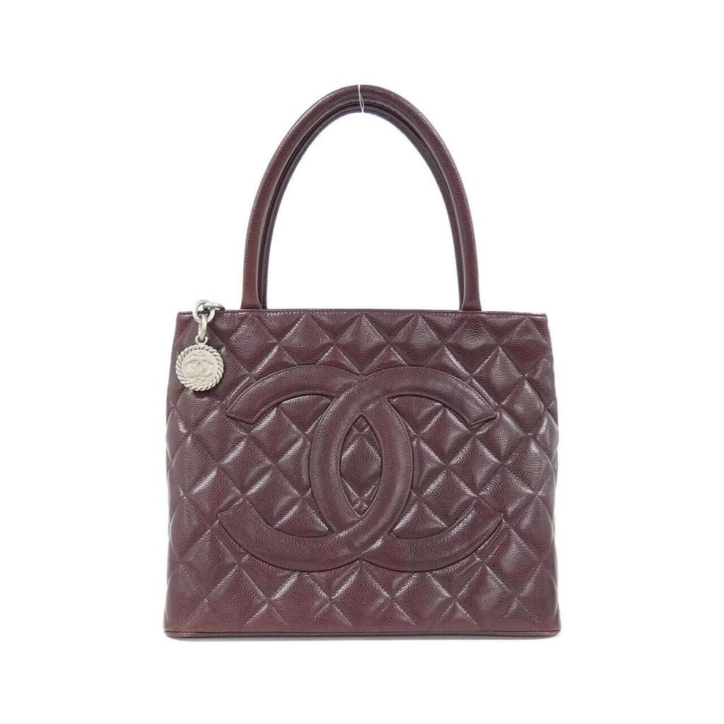 Chanel Vintage Bag Handbag Burgundy