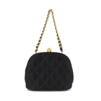 Chanel Vintage Bag Handbag Black