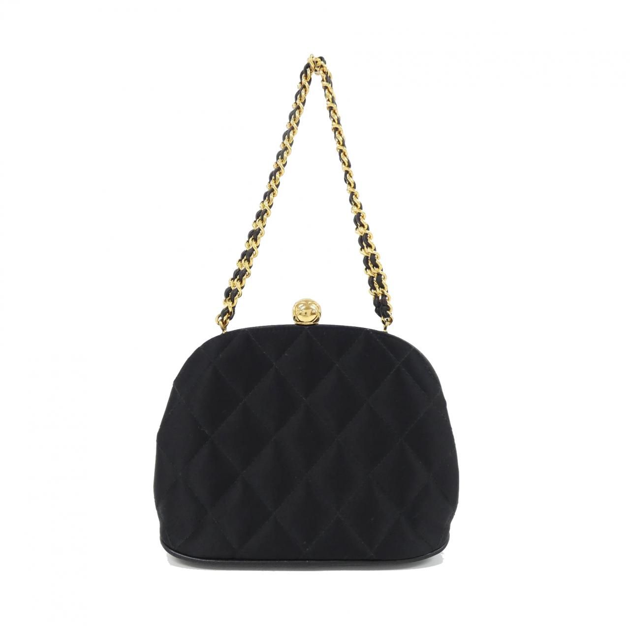 Chanel Vintage Bag Handbag Black