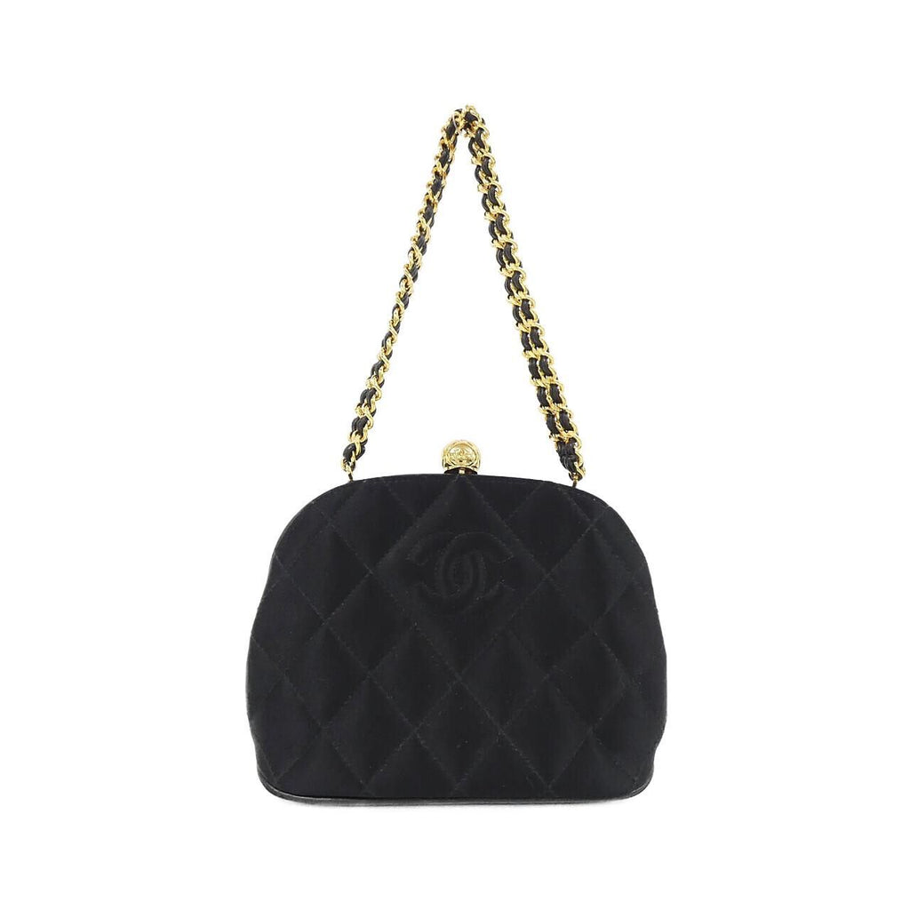 Chanel Vintage Bag Handbag Black