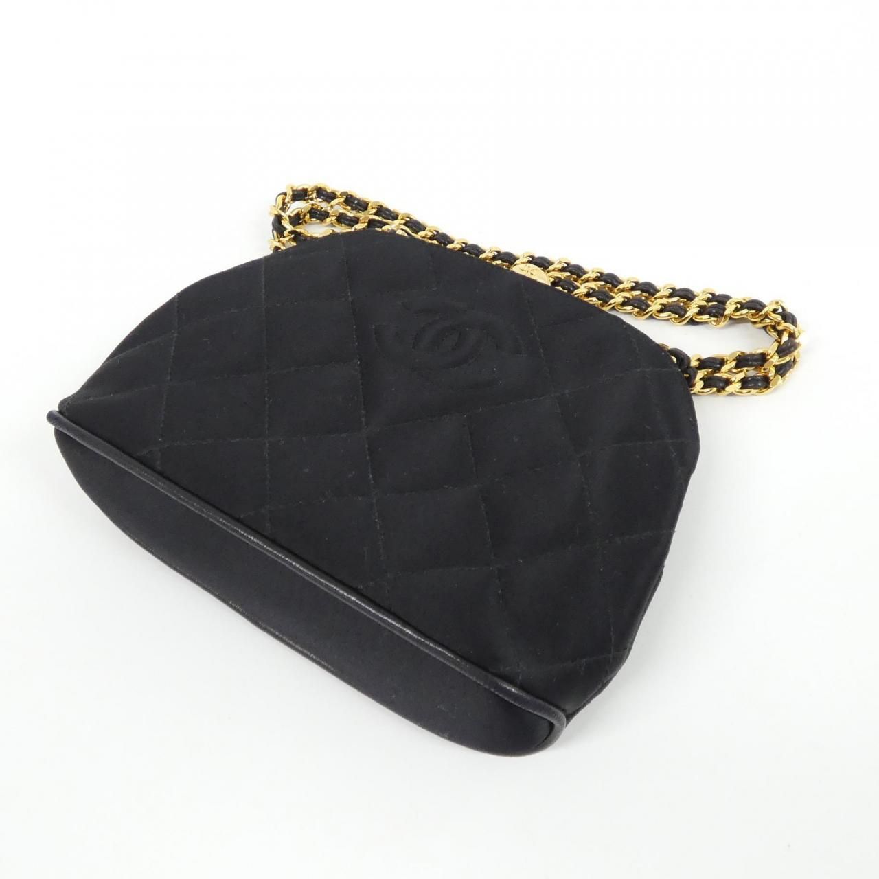 Chanel Vintage Bag Handbag Black